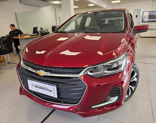 CHEVROLET ONIX 1.0 TURBO FLEX PREMIER AUTOMÁTICO CHEVROLET ONIX 1.0 TURBO FLEX PREMIER AUTOMÁTICO